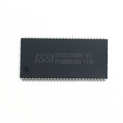 Het Geheugen IC Chip Dram IC IS42S16400F-6TL van de gegevensopslag met 16 bits voor Automobiel
