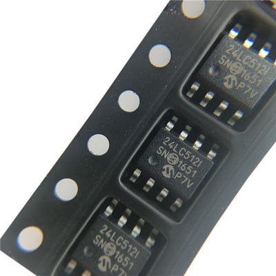 Van het Geheugenic Chip Flash Microchip Electrical Storage van EEPROM 512K de Spaanders 24LC512T-I/SN