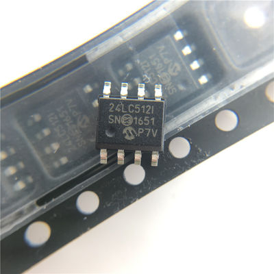 Van het Geheugenic Chip Flash Microchip Electrical Storage van EEPROM 512K de Spaanders 24LC512T-I/SN