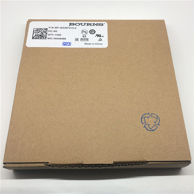De kringsbescherming smelt Resettable Zekeringen PPTC Bourns mf-msmf010-2 0.1A 60V van Oppervlaktemoun